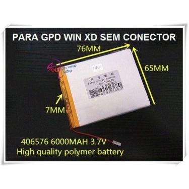 Imagem de Bateria Para Gpd Win Xd C/ 6000Mah 3,7V  Sem Conector!!!!!! - Bgb