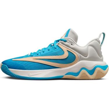 Imagem de NIKE Giannis Immortality 3, três quartos de alto homem, Phantom Blue Lightning Ice Peach, 44 BR