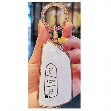 Imagem de Capa De Chave De Carro TPU, Apto Para Ford Fiesta Focus 2 Ecosport Kuga Escape Falcon B-Max C-Max Eco Sport Galaxy