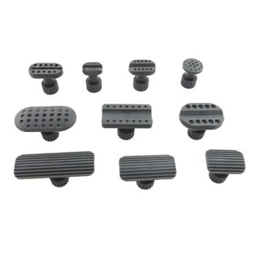 Imagem de 10 pçs/conjunto de ferramenta de remoção de amassados de plástico junta de sucção extrator de amassados de carro copo de sucção ferramenta de reparo de amassados de carro