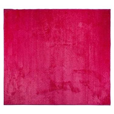 Imagem de Tapete Sala Escritório Quadrado 0,80cm X 0,80cm Antiderrapante (Pink)