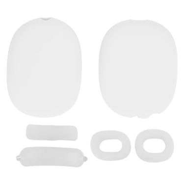 Imagem de Capa Protetora de Fone de Ouvido para IOS, Conjunto de Capas de Copo de Ouvido Portátil para Substituição, Capa Protetora de Silicone para Fone de Ouvido sobre a Orelha