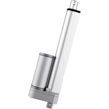 Imagem de Atuador linear curso de 50-1000 mm, velocidade 48 mm/s, elevador de haste telescópica elétrica, motor push-pull 12v 24v, curso de 100 mm, 12 V 48 mm/s 200N