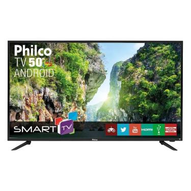 Imagem de Smart TV Philco 50" PH50A17DSGWA LED Android