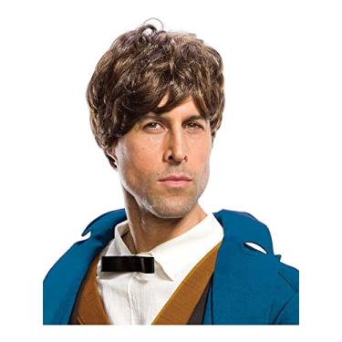 Imagem de Rubies Costume Co. Peruca masculina de animais fantásticos e onde encontrá-los, Newt Scamander, Conforme mostrado., tamanho nico