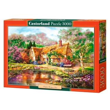 Imagem de Puzzle 3000 Peças Casa na Floresta - Clementoni - Imp. Puzzle 3000 Peças Casa na Floresta - Castorland - Imp.