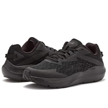 Imagem de Avia Storm Tênis de corrida masculino com malha leve e respirável, Preto/preto, 9