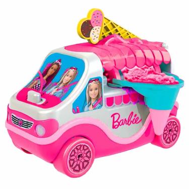 Imagem de Veículo 2 em 1 - Barbie - Caminhão Faz Sorvete - Fun Divirta-se