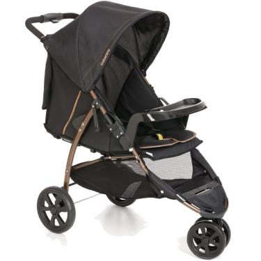 Imagem de Carrinho de Bebe 3 Rodas Galzerano Cross Trail Preto Cobre