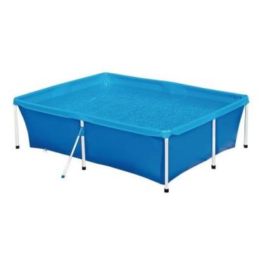 Imagem de Piscina Mor 001004 Retangular Estrutura De Ferro Standart 2000 L Cor A