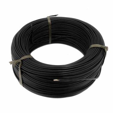 Imagem de Cabo Flex. Auto Estanhado 1.50mm Preto Rolo 100m - Cód.6765 - BC Cabos