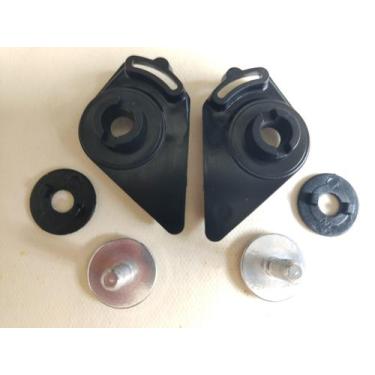 Imagem de Kit Reparo Capacete Yohe Pratik Parafuso Fixação Da Viseira - Helt