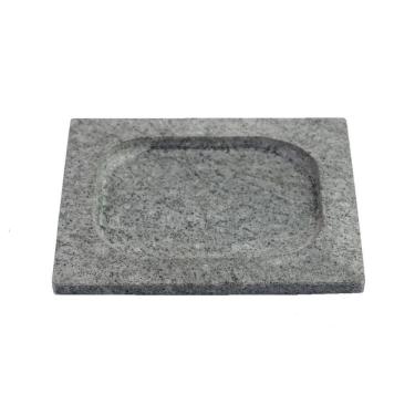 Imagem de Porta Treco Saboneteira Petisco Multifunção Pedra Sabão Raso
