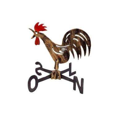 Imagem de Galo do Vento do Havai em Alumínio Ouro Vermelho Tamanho M