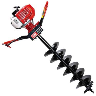 Imagem de Perfurador De Solo Kawashima Ed52 Resistente Com Broca 200mm