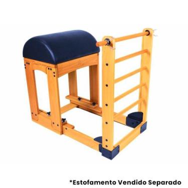 Imagem de Aparelho de Pilates Ladder Barrel Classic - Arktus (Estofamento Vendid