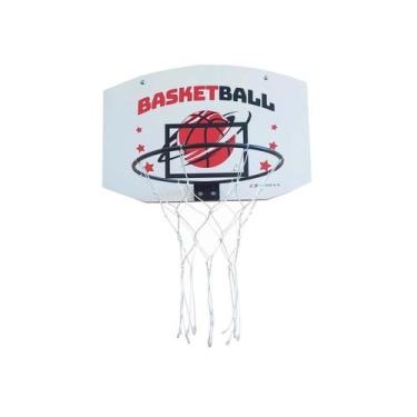Imagem de Tabela De Basquete Infantil Mdf 15mm Com Aro Dobrável Grecco - Grecco 