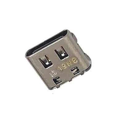 Imagem de HSSDTECH Porta de carregamento USB tipo C, conector CC de substituição para Lenovo ThinkBook 16 G6 ABP 21KK, ThinkBook 16 G6 IRL 21KH, IdeaPad Slim 7 Pro-14IHU5 82QT Tipo-C Porta de carregamento USB
