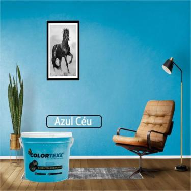 Imagem de Revestimento Acrílico Cimento Queimado Fácil Aplicação 3kg - Colortexx