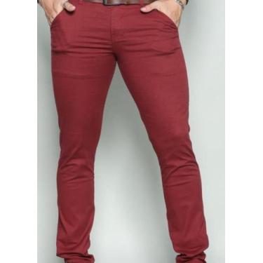 Imagem de calça masculina esporte com elastano - Diversas, Telha, 40