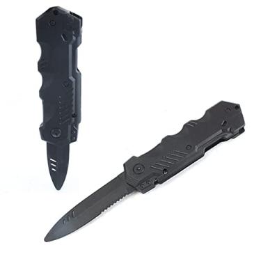 Imagem de Cooplay 2 peças de faca retrátil de capa dura de plástico falso truques truques adereços extensão divertida brincadeira amigo para festa do dia dos tolos de Halloween