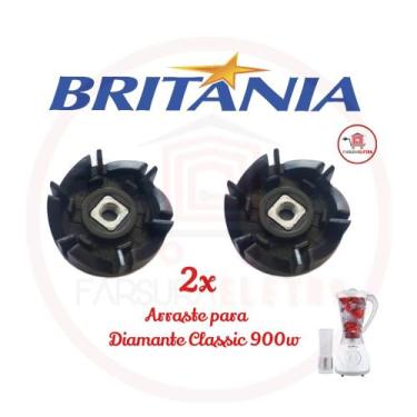 Imagem de Arraste do Copo Original 2 Unidades Liquidificador Britania Diamante C