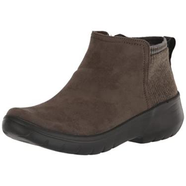 Imagem de BZees Bota feminina Karma Ankle Boot, Verde oliva, 7 Wide