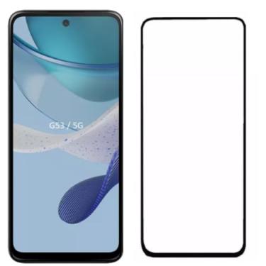 Imagem de Tela Display Lcd Touch Frontal Para Moto G53 Película 3D