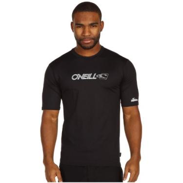 Imagem de O'Neill Wetsuits Camiseta de manga curta Skins Rash (preta, média)