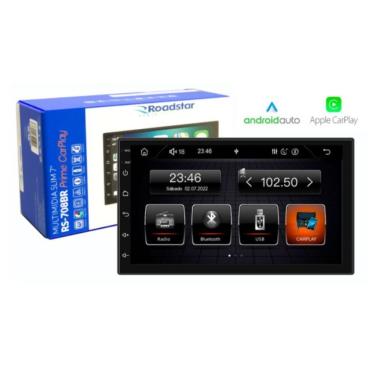 Imagem de Multimídia Roadstar Carplay MP5 SLIM 7" - RS708BR