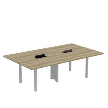 Imagem de Mesa Reunião 240cm X 140cm Mrcpb2414 - Pandin Móveis
