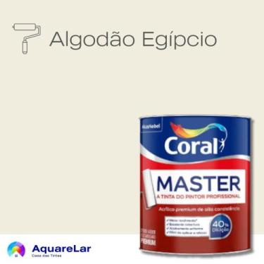 Imagem de Coral Master Fosco 800ml, ALGODÃO EGÍPCIO