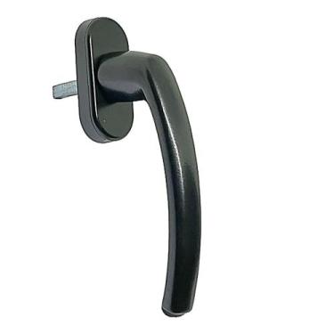 Imagem de Maçaneta Puxador Cremona Porta Janela De Pvc Celsus Preto