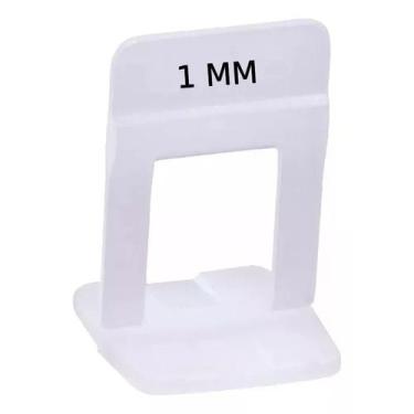 Imagem de Espaçador Nivelador Cortag Slim Pacote 100 Peças 1mm, 1,5mm e 2mm, 1 M