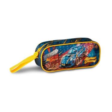 Imagem de Estojo De Carros Fast Machine Speed Carrinho Futurista Infantil Escola