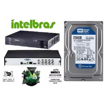 Imagem de Dvr Mhdx Full Hd 8 Canais C/Hd  - Intelbras