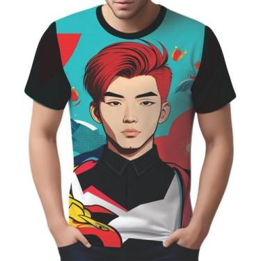 Imagem de Camisa Camiseta Tshirt K-pop Moda Coreana Pop Art Ásia 11 - Enjoy Shop