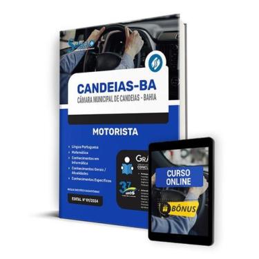 Imagem de Apostila Câmara de Candeias - BA 2024 - Motorista