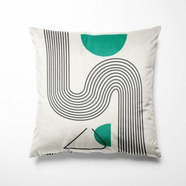 Imagem de Almofada Suede Estampado Preto Tifany 40x40cm Vega - FASTLAR