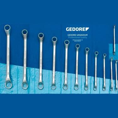 Imagem de Jogo de Chaves Estrela com 14 Peças 6 x 7 MM a 46 x 50 MM - Gedore 003606