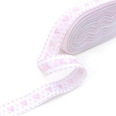 Imagem de Fita Galão Coração Marwan 18mm - 10 Metros, 020 - ROSA BEBÊ