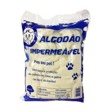 Imagem de Pacotão Algodao impermeável pet para banho e tosa 500g - COTLIN