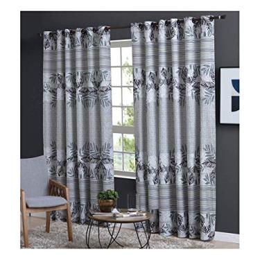 Imagem de Cortina para Sala Estampada Com Ilhos 3,00 x 2,40 m Amazonia Sultan