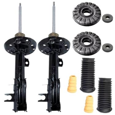 Imagem de PAR DE AMORTECEDORES DIANTEIRO ESQUERDO E DIREITO + KITS BATENTE COIFA E COXIM ONIX COBALT SPIN SONIC PRISMA