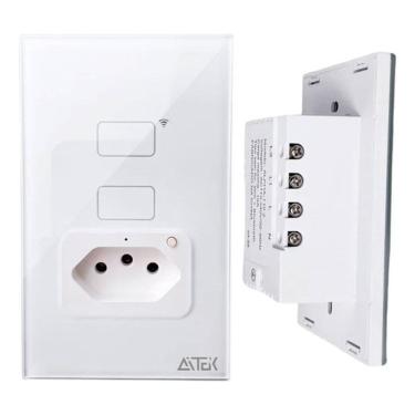 Imagem de Interruptor Inteligente Wi-fi Com Controle Por Aplicativo