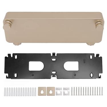 Imagem de Varal retrátil GRCFUMO, varal retrátil montado na parede de 5,2 metros, varal de secagem de roupas de aço inoxidável para varandas de banheiros (Ouro)