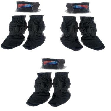 Imagem de Kit 3 Meião Futebol Infantil Ou Juvenil Confortável  Durável - Brasil 