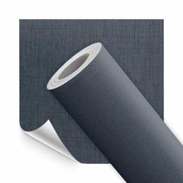 Imagem de Papel Adesivo Tecido Jeans Linho Impermeavel com Textura 5M - Open Sta