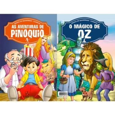Imagem de Revista Em Quadrinhos Clássicos - Mágico De Oz + Pinóquio