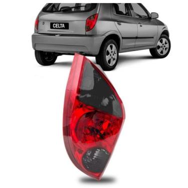 Imagem de Lanterna Traseira Celta 2007 a 2014 Fumê, Esquerdo